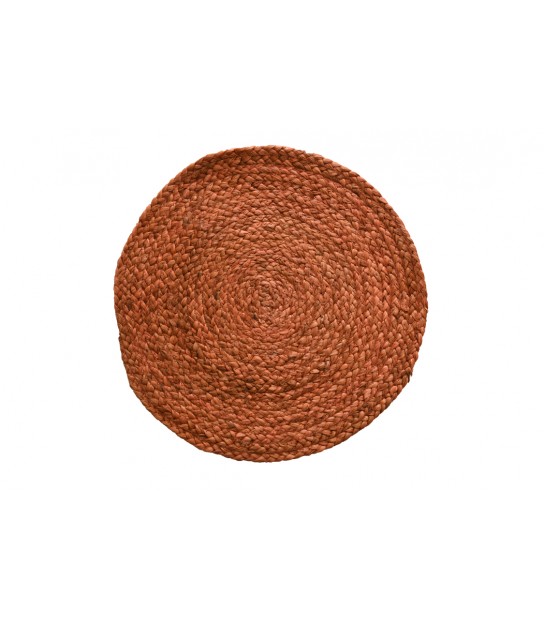 2X Tovagliette in rattan intrecciato Tovagliette rotonde ovali