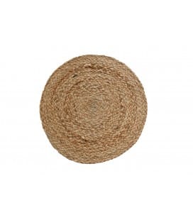 Set de table rond Lilo naturel