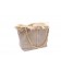 Sac en coton et perles de bois - made in france