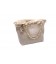 Sac en coton et perles de bois - made in france