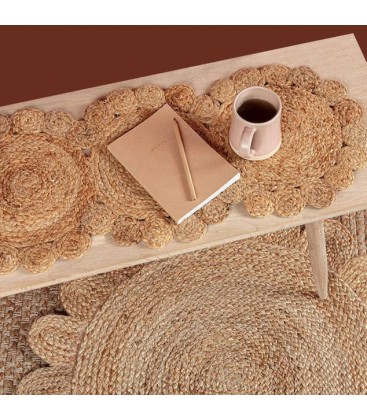 Chemin de table en jute - Malada