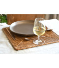 Set of square table Rosalie - honey