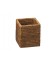 Pot square Zillia - rattan honey