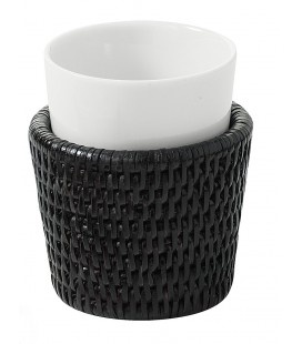 Glass bathroom Noémie - rattan-black-and-porcelain