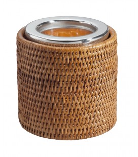 Célian porta lattine isolato - rattan miele