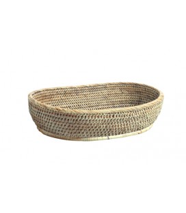 Bread basket Paula - colour white brushed